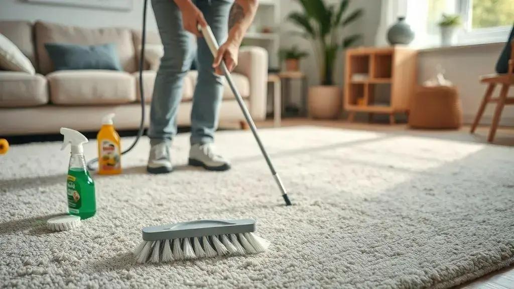 Como Limpar Tapete: Guia Completo Para Todos os Tipos [Manchas e Odores]
