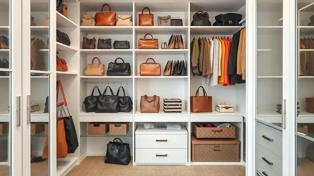 Como Organizar Bolsas: 8 Métodos Inteligentes [Conservação Perfeita]