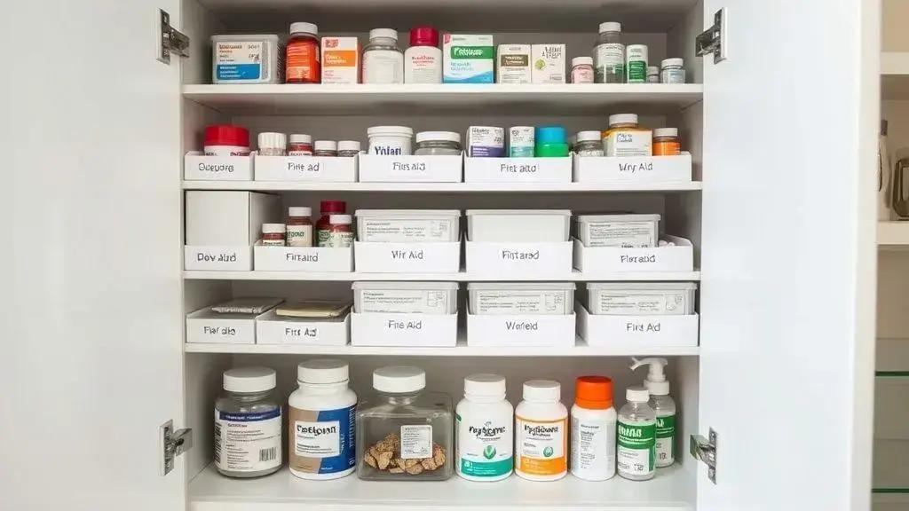 Como Organizar Remédios em Casa: Sistema Seguro e Eficiente [Farmacinha Organizada]