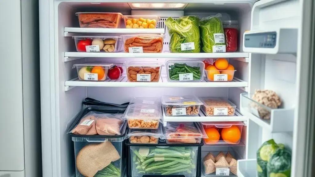 Congelamento de Alimentos: Guia Completo do Que Pode e Como Fazer [Tabela Incluída]
