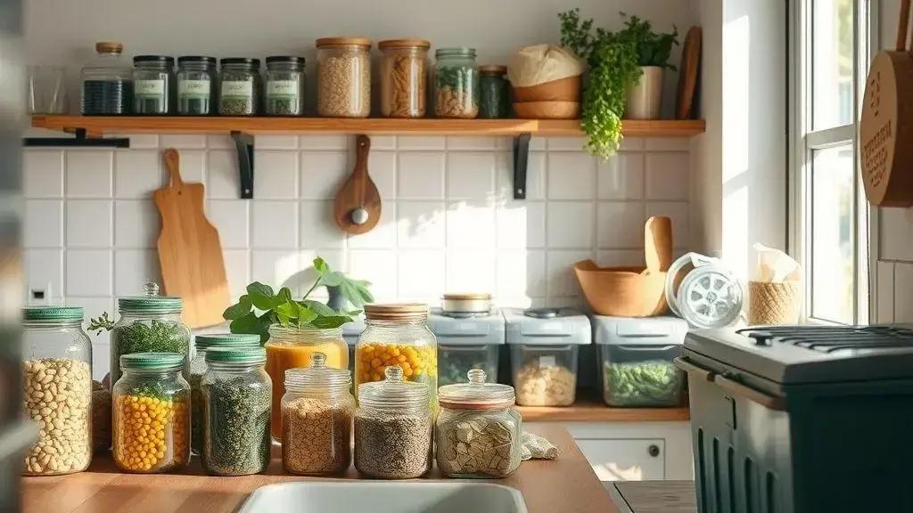 Cozinha Sem Desperdício: 15 Hábitos Para Reduzir Lixo em 80% [Zero Waste]
