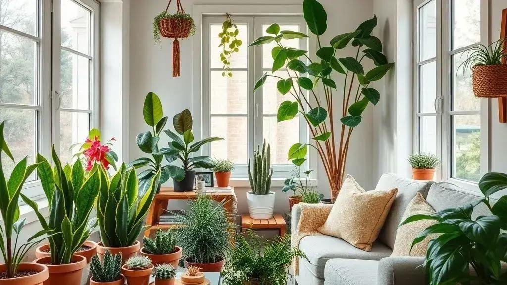 Plantas Para Casa: 20 Espécies Fáceis de Cuidar [Purificam o Ar]