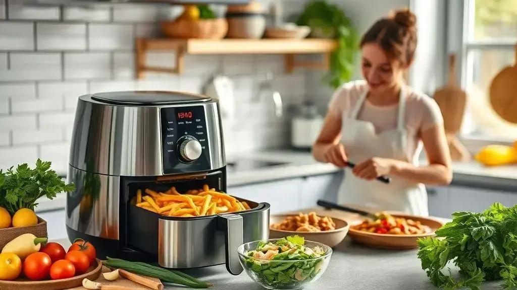 Receitas Air Fryer Para Iniciantes: 20 Pratos Fáceis [Passo a Passo]