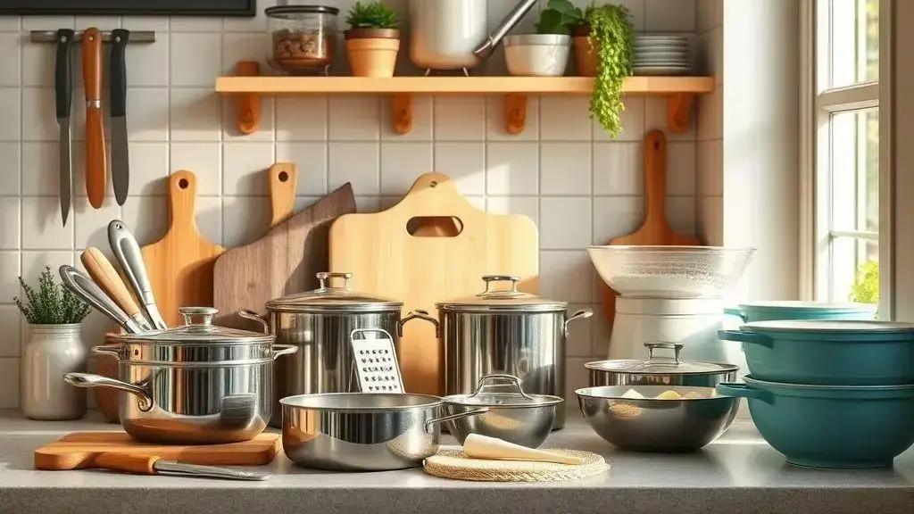 Utensílios de Cozinha Essenciais: Lista Completa Para Qualquer Nível [Do Básico ao Profissional]